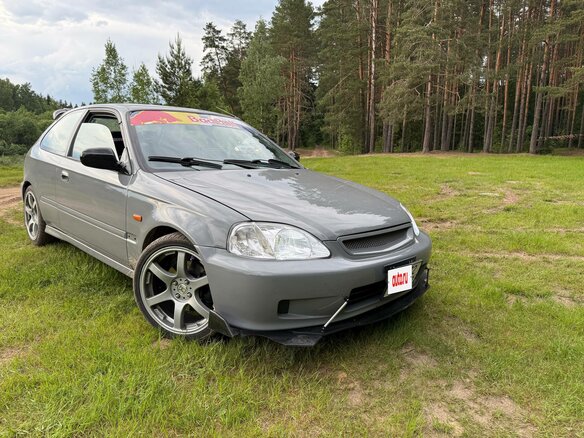 1999 Honda Civic VI Рестайлинг, серый, 850000 рублей - вид 7