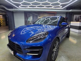 2015 Porsche Macan Turbo I, синий, 3600000 рублей, вид 1