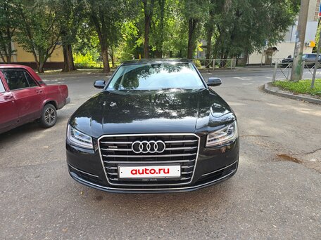 2014 Audi A8 Long III (D4) Рестайлинг, чёрный, 2680000 рублей, вид 2