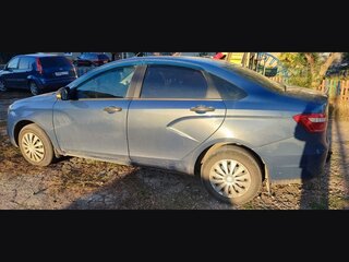 2017 Lada (ВАЗ) Vesta I, синий, 580000 рублей, вид 2