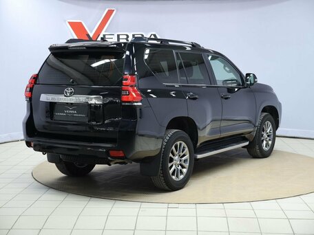 2018 Toyota Land Cruiser Prado 150 Series Рестайлинг 2, чёрный, 5250000 рублей, вид 5