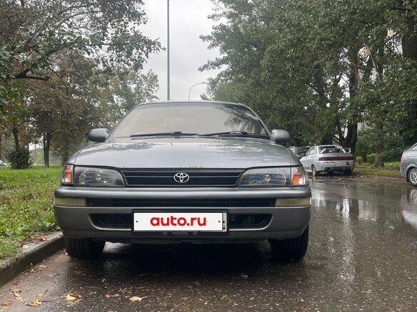 1993 Toyota Corolla VII (E100), серый, 220000 рублей - вид 1