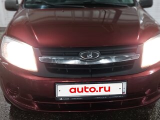 2013 Lada (ВАЗ) Granta I, красный, 450000 рублей, вид 2