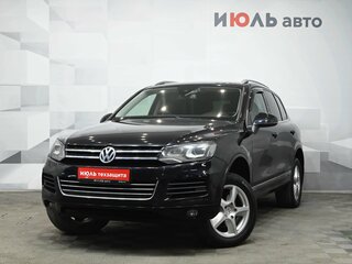 2014 Volkswagen Touareg II Рестайлинг, чёрный, 2050000 рублей, вид 1