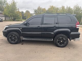 2006 Toyota Land Cruiser Prado 5-speed 120 Series, чёрный, 1380000 рублей, вид 2