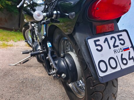 1996 Yamaha XVS400 Drag Star, чёрный, 410000 рублей, вид 5