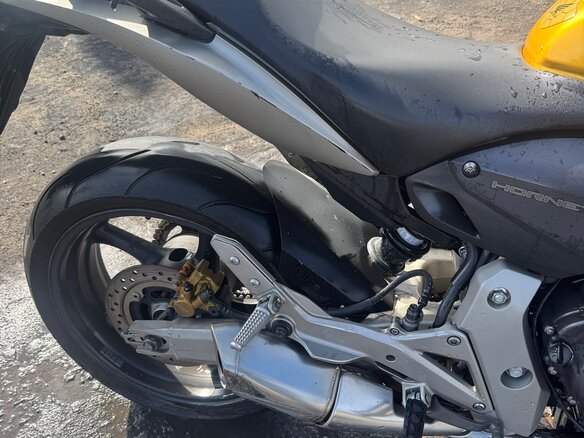 2007 Honda CB 600F Hornet, золотистый, 415000 рублей - вид 6
