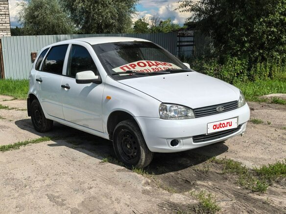 2010 Lada (ВАЗ) Kalina I, белый