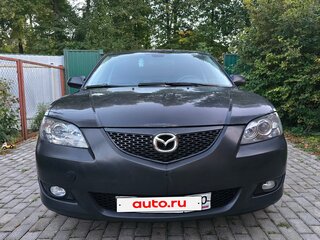 2007 Mazda 3 I (BK) Рестайлинг, чёрный, 520000 рублей, вид 1
