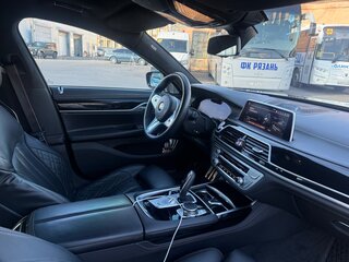 2019 BMW 7 серии 740d xDrive VI (G11/G12) Рестайлинг, серый, 6700000 рублей, вид 5