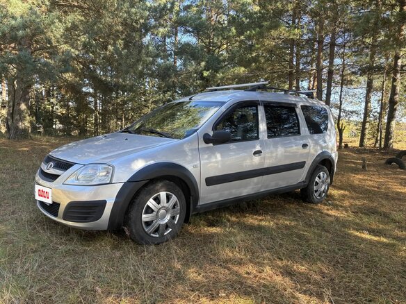2013 Lada (ВАЗ) Largus I, серебристый, 535000 рублей