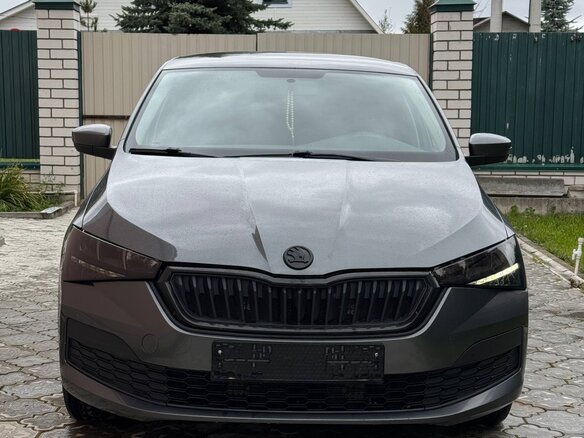 2021 Skoda Rapid II, серый - вид 1