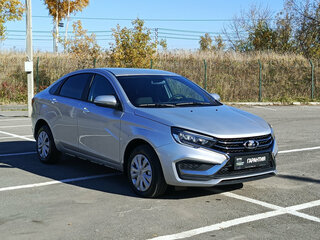 2024 Lada (ВАЗ) Vesta I Рестайлинг (NG), серебристый, 1237000 рублей, вид 3