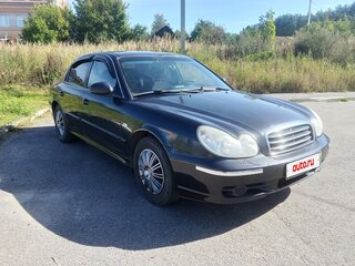 2007 Hyundai Sonata ТагАЗ IV (EF) Рестайлинг, чёрный, 385000 рублей, вид 1