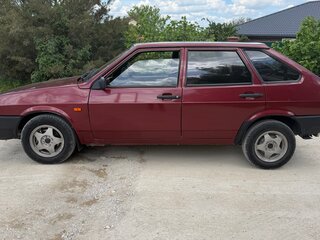 1997 Lada (ВАЗ) 2109, красный, 180000 рублей, вид 3