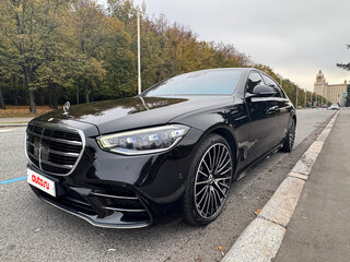 2023 Mercedes-Benz S-Класс 580 Long 4MATIC VII (W223), чёрный, 16000000 рублей, вид 1