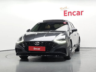 2023 Hyundai Sonata VIII (DN8), чёрный, 2071009 рублей, вид 4