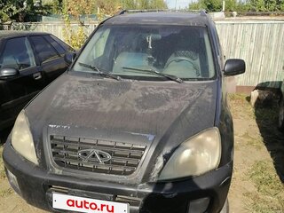 2007 Chery Tiggo (T11) I, чёрный, 165000 рублей, вид 1