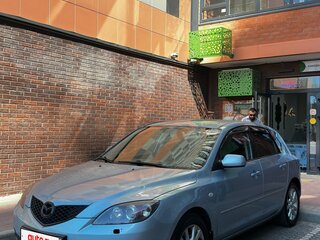 2006 Mazda 3 I (BK) Рестайлинг, серебристый, 699000 рублей, вид 1