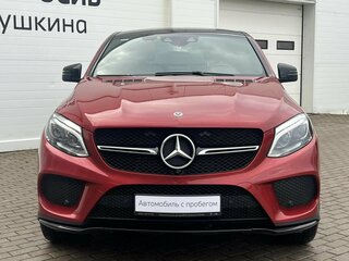 2018 Mercedes-Benz GLE Coupe 350 d I (C292), красный, 4999000 рублей, вид 3