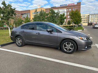 2014 Honda Civic IX Рестайлинг, серый, 1200000 рублей, вид 4