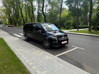 2020 Mercedes-Benz V-Класс Extra Long 250 d экстра длинный III (W447) Рестайлинг, чёрный, 7150000 рублей, вид 3