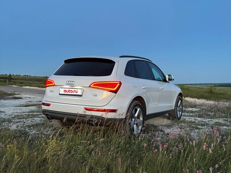 2013 Audi Q5 I (8R) Рестайлинг, белый, 2000000 рублей, вид 3