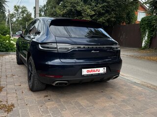 2019 Porsche Macan I Рестайлинг, синий, 3909000 рублей, вид 4