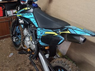 2024 Regulmoto Seven 125E, синий, 75000 рублей, вид 5