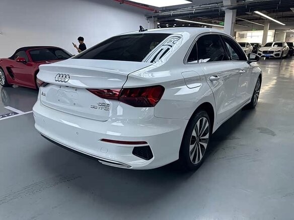 2022 Audi A3 35 TFSI Long IV (8Y), белый - вид 4