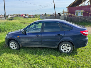 2017 Lada (ВАЗ) Granta I, синий, 450000 рублей, вид 3