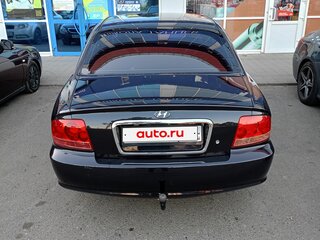 2006 Hyundai Sonata ТагАЗ IV (EF) Рестайлинг, чёрный, 650000 рублей, вид 4