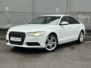 2014 Audi A6 IV (C7), белый, 1309000 рублей, вид 1