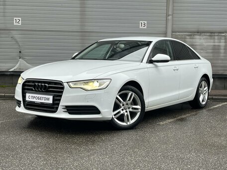 2014 Audi A6 IV (C7), белый, 1309000 рублей, вид 1