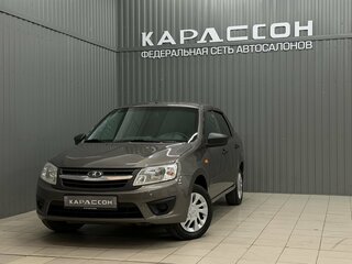 2014 Lada (ВАЗ) Granta I, коричневый, 428000 рублей, вид 1