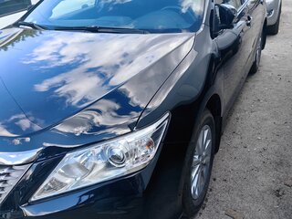 2014 Toyota Camry VII (XV50), чёрный, 1550000 рублей, вид 1