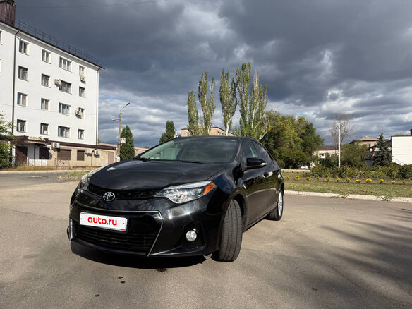 2014 Toyota Corolla XI (E160, E170, E180), чёрный, 1319000 рублей - вид 5