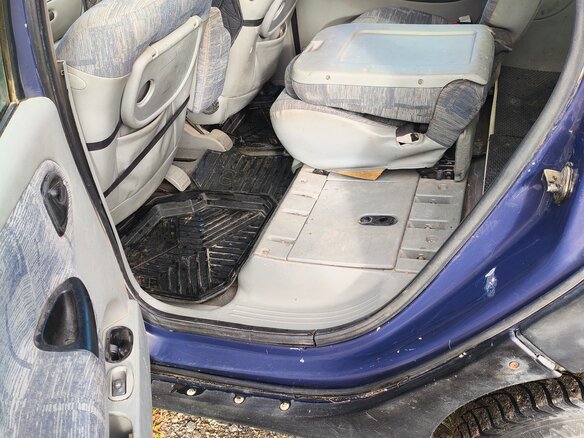 2001 Renault Scenic RX4 I Рестайлинг, синий, 400000 рублей - вид 30