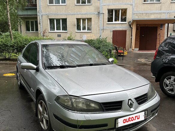 2005 Renault Laguna II Рестайлинг, серый, 250000 рублей - вид 1