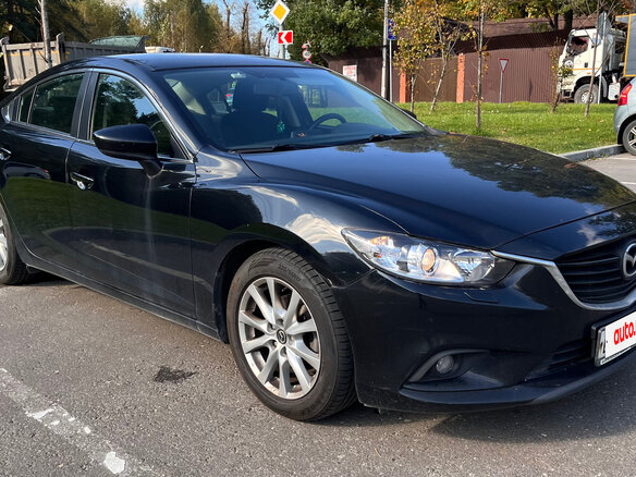 2015 Mazda 6 III (GJ) Рестайлинг, чёрный, 1850000 рублей - вид 4