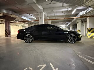 2022 Audi A7 L 45 TFSI II (4K), чёрный, 5350000 рублей, вид 4