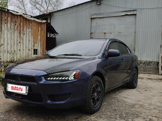 2007 Mitsubishi Lancer X, синий, 450000 рублей, вид 1
