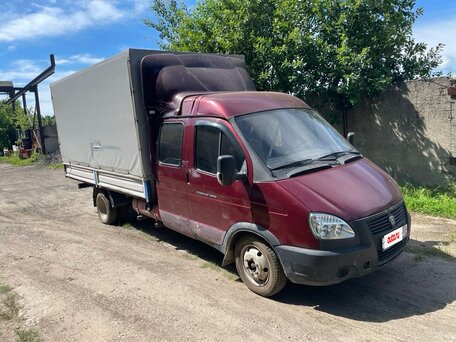 2011 ГАЗ ГАЗель (33023/330273) Фермер, красный, 850000 рублей, вид 1