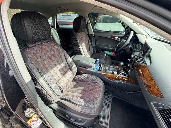 2013 Audi A6 IV (C7), чёрный - вид 10