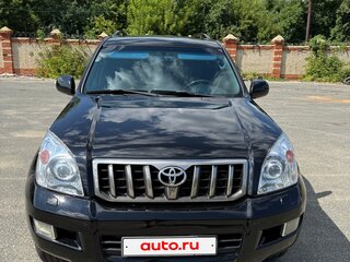2008 Toyota Land Cruiser Prado 5-speed 120 Series Рестайлинг, чёрный, 2090000 рублей, вид 5