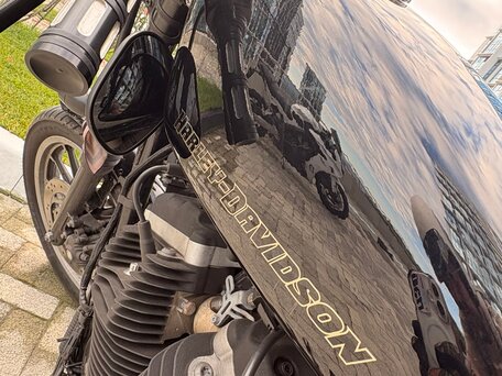 2012 Harley-Davidson Sportster 883, чёрный, 550000 рублей, вид 3