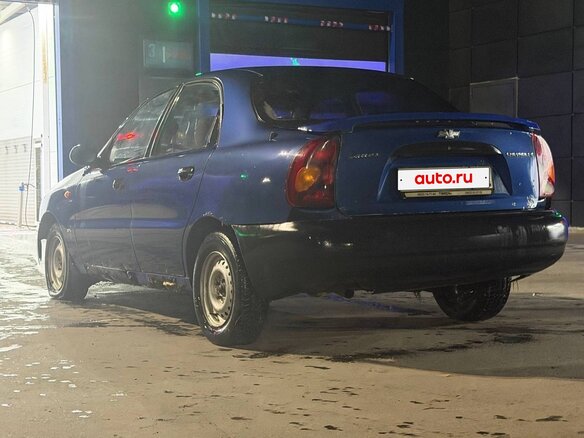 2008 Chevrolet Lanos I, синий - вид 4