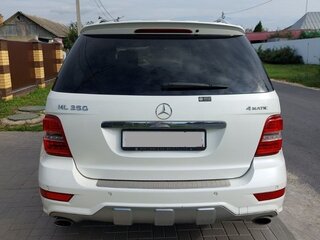 2011 Mercedes-Benz M-Класс 350 II (W164) Рестайлинг, белый, 1500000 рублей, вид 4