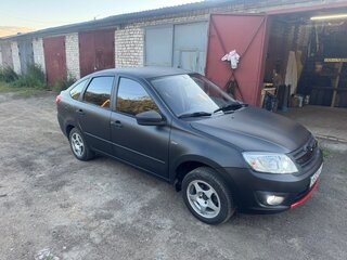 2014 Lada (ВАЗ) Granta I, серый, 355145 рублей, вид 3