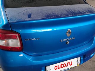 2016 Renault Logan II, синий, 586000 рублей, вид 3
